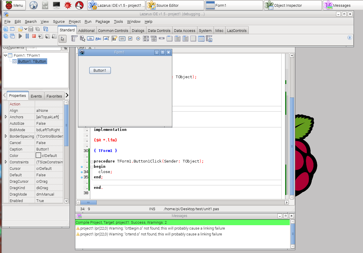 Raspberry Pi 2װ°FPCLazarus 1.5