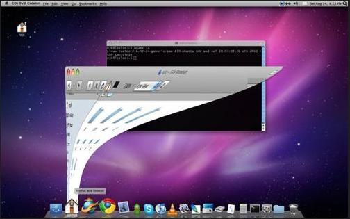 Macbuntu:Ubuntu 11.04Mac OS X