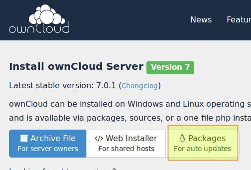 DebianϰװownCloud