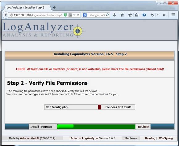 CentOS 6.5Rsyslog+LogAnalyzer+MySQL־