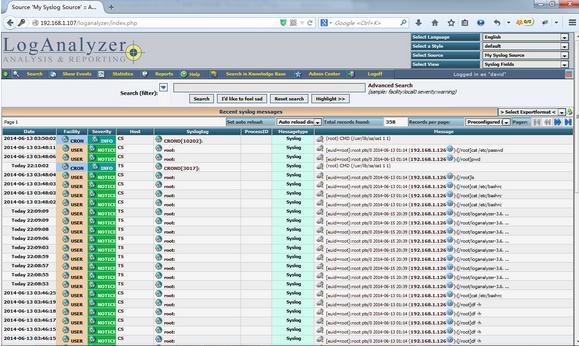 CentOS 6.5Rsyslog+LogAnalyzer+MySQL־