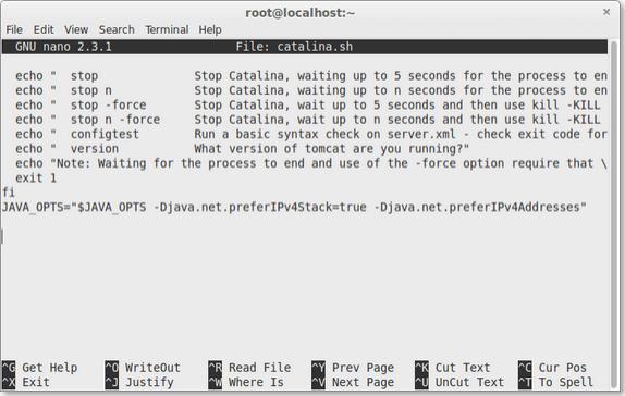 CentOS/RHELΪApache TomcatIPv4ַ