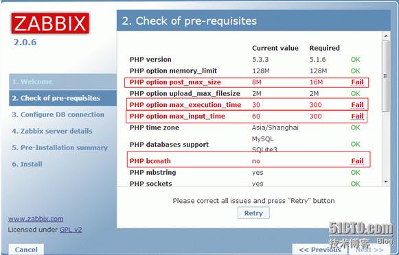 CentOS 6.4´Zabbix2.0.6