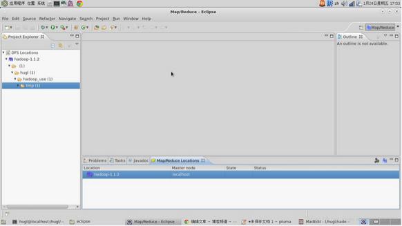 Fedora 20Hadoop-eclipse 1.1.2(Hadoop)