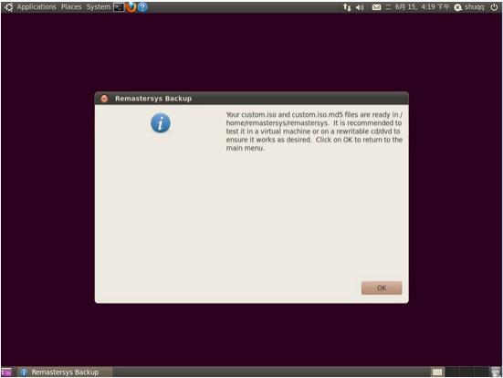 RemastersysװԼUbuntu LiveCD