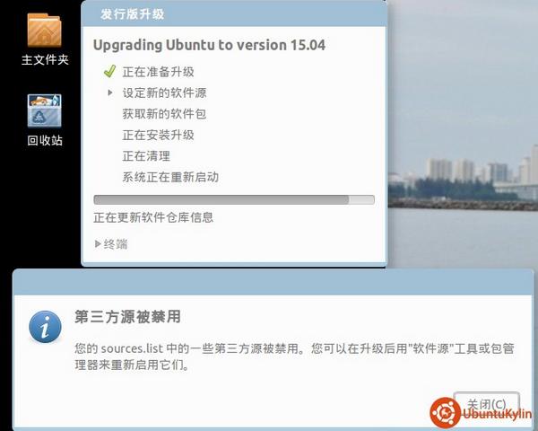Ubuntu Kylin 14.1015.04ֵԴõʾ