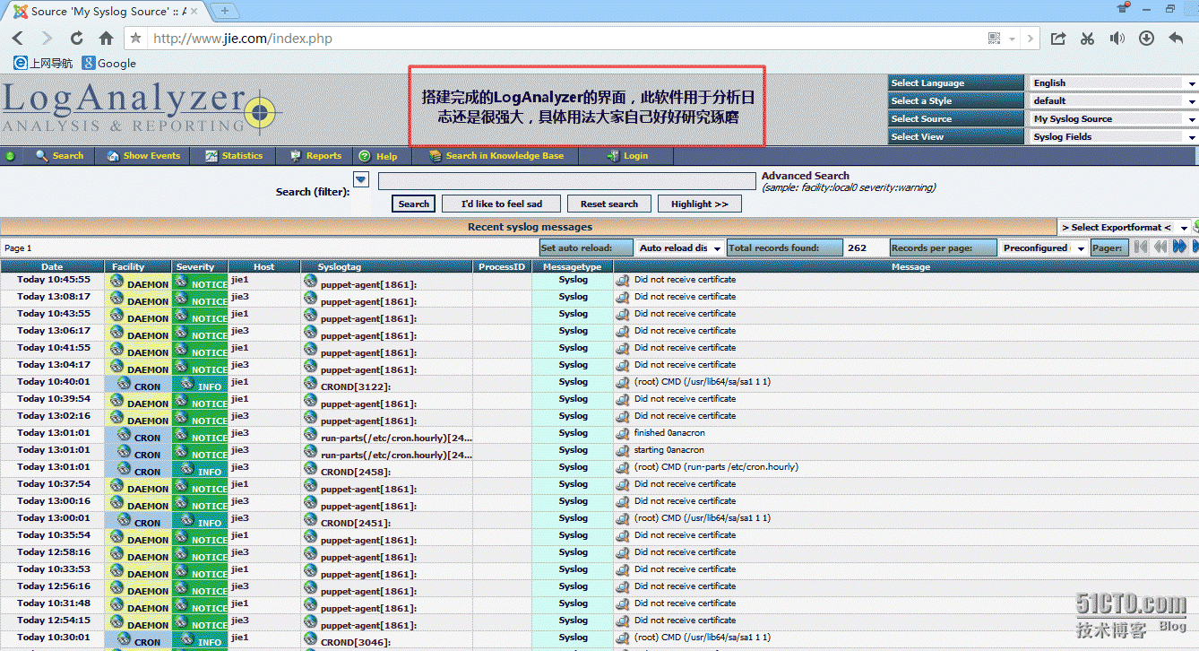 RHEL 6.xrsyslog־loganalyzer־