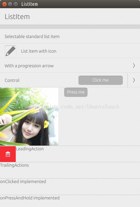 ǳUbuntu.Components 1.2еListItemؼ