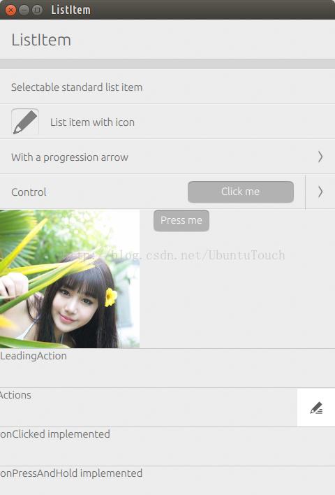 ǳUbuntu.Components 1.2еListItemؼ