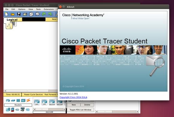 LinuxаװCisco Packet Tracer