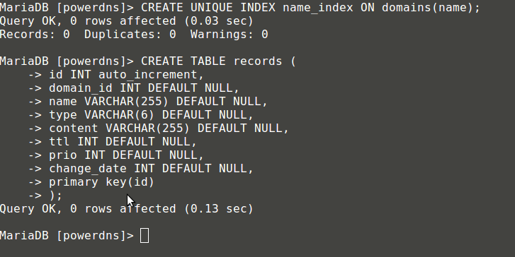 RHEL/CentOS 7аװPowerDNSPowerAdmin