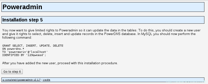 RHEL/CentOS 7аװPowerDNSPowerAdmin