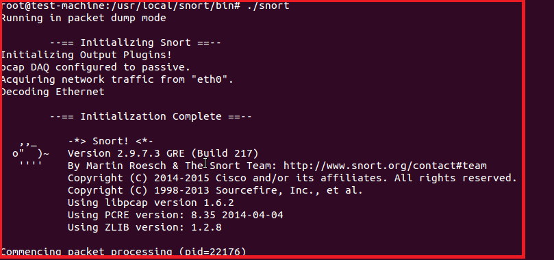 Ubuntu 15.04ΰװʹSnort