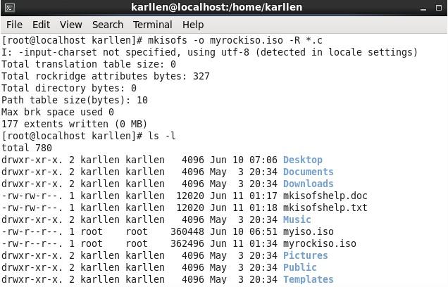 Linux mkisofs̾ļ