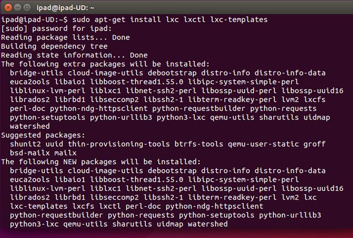 Ubuntu15.04аװLinux Container(LXC)