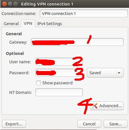 Ubuntu 14.04VPN