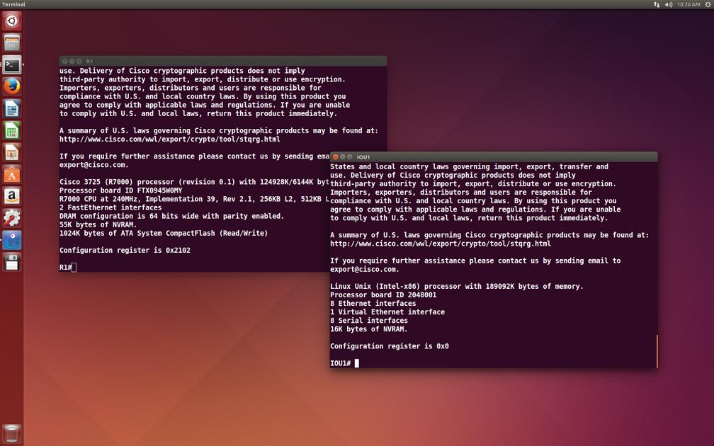 Ubuntu 14.04 LTS 64-bitװGNS3 1.3.7