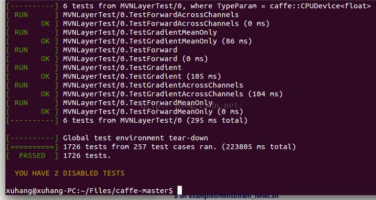 Ubuntu15.04+caffe+cuda7.5+cudnn+matlab