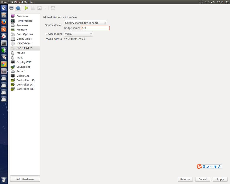 Ubuntu14.04+KVMŽӣbridge