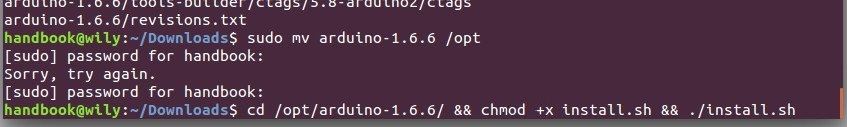 UbuntuаװµArduino IDE 1.6.6