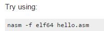 ld: i386 architecture of input file `exit.o' is incompatible