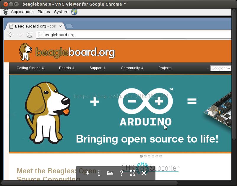 ͨVNCԶ̵½Beaglebone BlackLinux