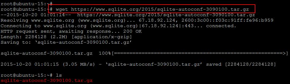 Ubuntu 15.04ϰװJSONֵ֧SQLite 3.9.1