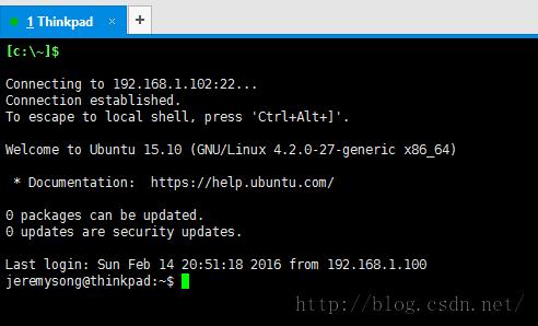 ubuntuʼssh ʹxshell