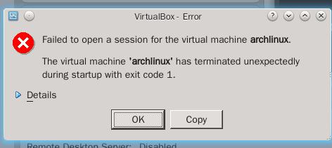 archlinuxvirtualbox޷