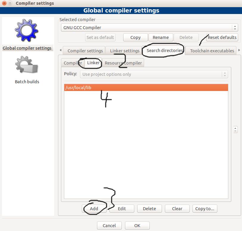 ubuntu15.10 opencv3.1װcodeblocks