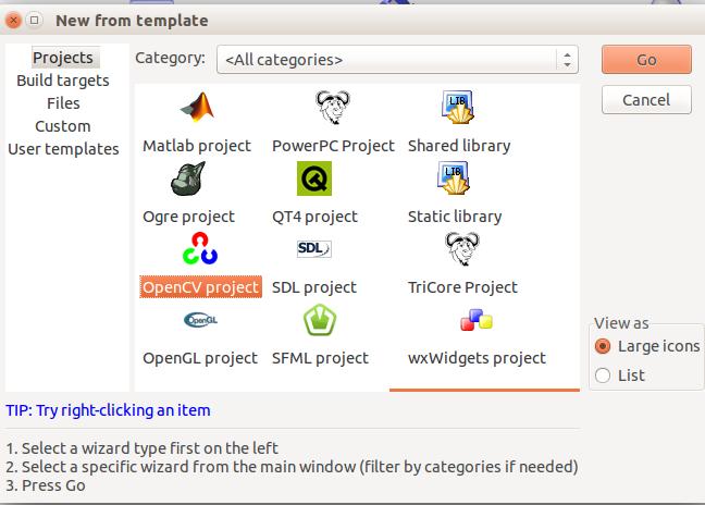 ubuntu15.10 opencv3.1װcodeblocks