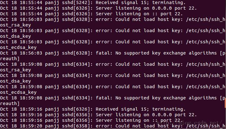 UbuntuϵRead from socket failed:Connection reset by peer