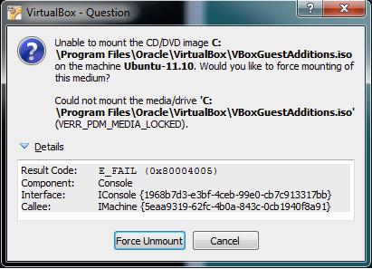 Virtualbox UbuntuаװGuest Additionsͻǿ