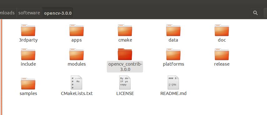 ubuntuװopencv3opencv-contrib