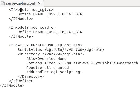 ubuntu14.04ApacheʹCGI