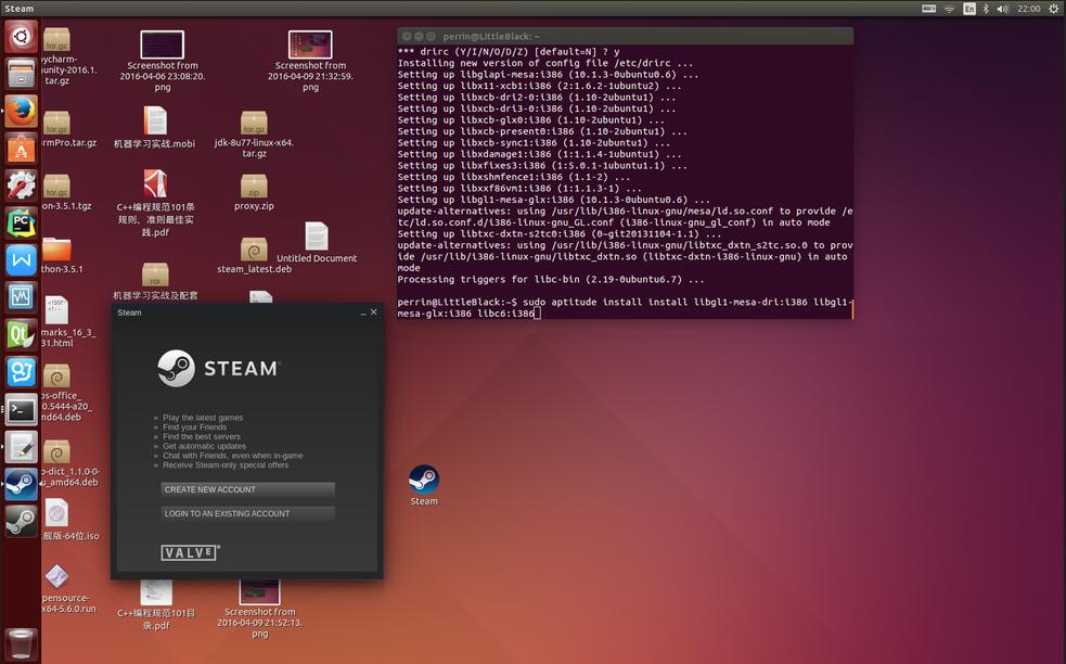 ubuntu14.04LTSװsteam