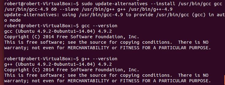Ubuntu 14.04gcc汾4.9.2лʹ
