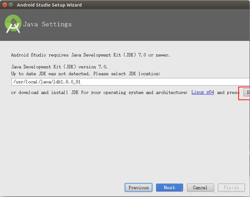 Ubuntu16.04ϴAndroidAndroid Studio