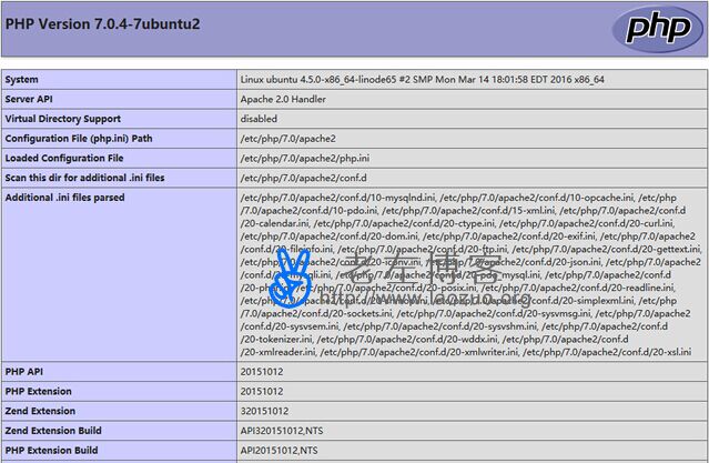 UbuntuװPHP7汾LAMPվApache/MySQL/PHP7