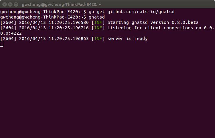 ubuntuϰװNATS Server--gnastd:δҵ