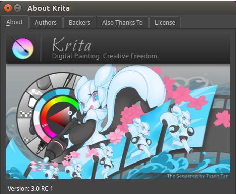 UbuntuϵͳװKrita 3.0 RC1