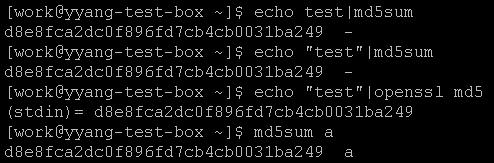 Linux¶ַMD5
