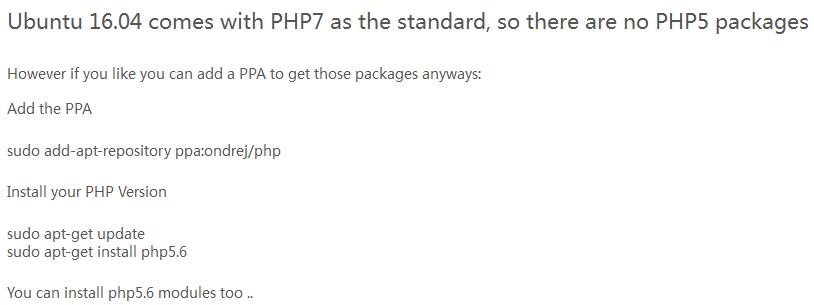 ʾPackage php5 have no installation candidateĽ취