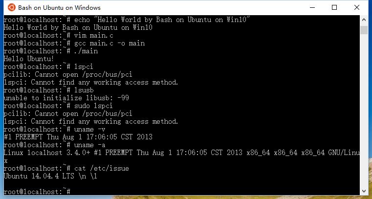 Ubuntu On Windows10ؼ