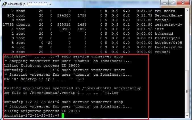 AWS UbuntuϰװVNCͨSSH