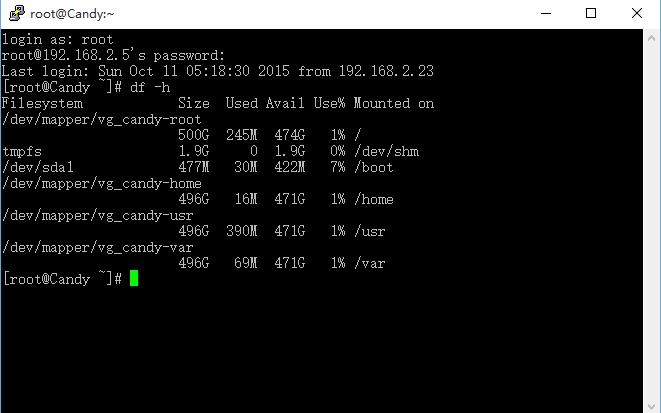 Centos 6.7 4TBӲLVMˮƽ