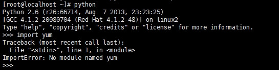 ʾImportError: No module named yumĽ취