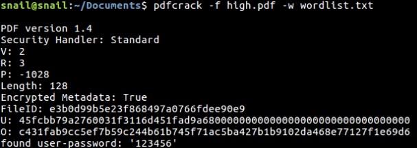 ʹpdfcrackƽPDF(Linux)