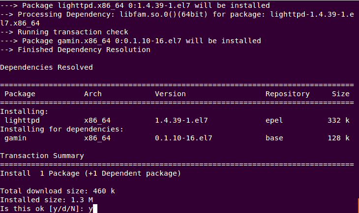 Ubuntu 15.04/CentOS 7аװLighttpd Web