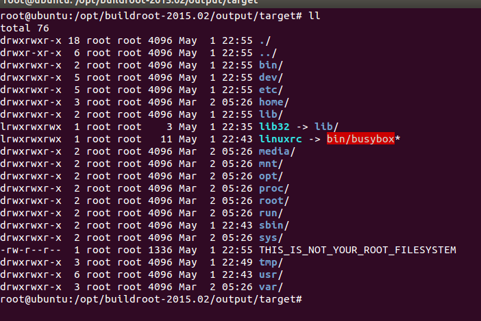 ʹbuildrootlinuxļϵͳ